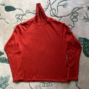 Cullen XL rust turtleneck